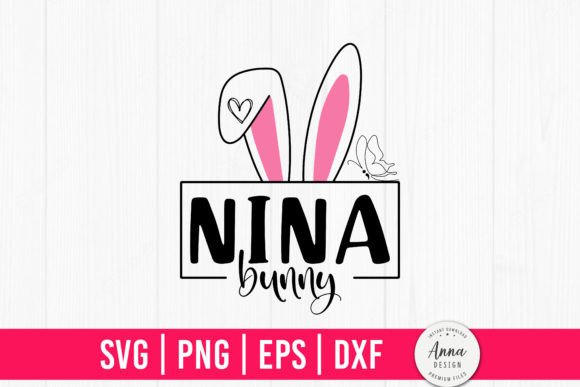 Download Nina Bunny Happy Easter Sublimation - Sublimation Collection