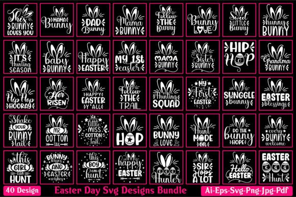 Download Typography Easter Day Svg Bundle Designs - Design Collection